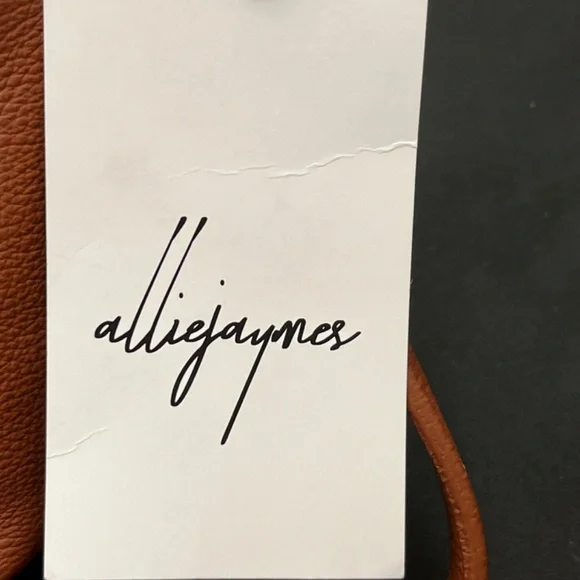 NWT, Beautiful, Hand Crafted Leather, Small Bucket Bag by AllieJaymes. - Picture 7 of 16